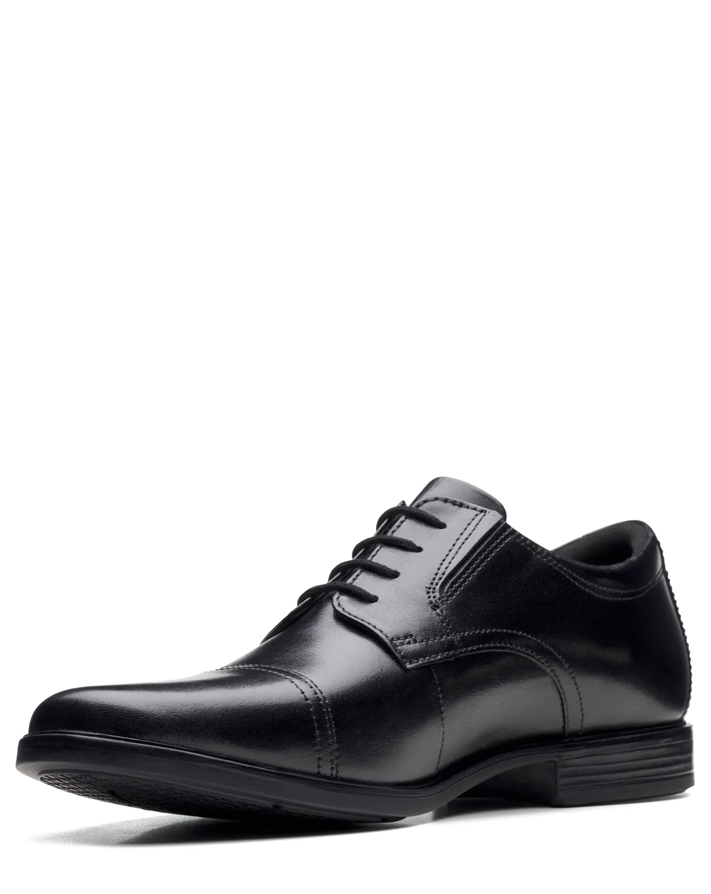 Clarks Howard Cap Shoes Wide Fit