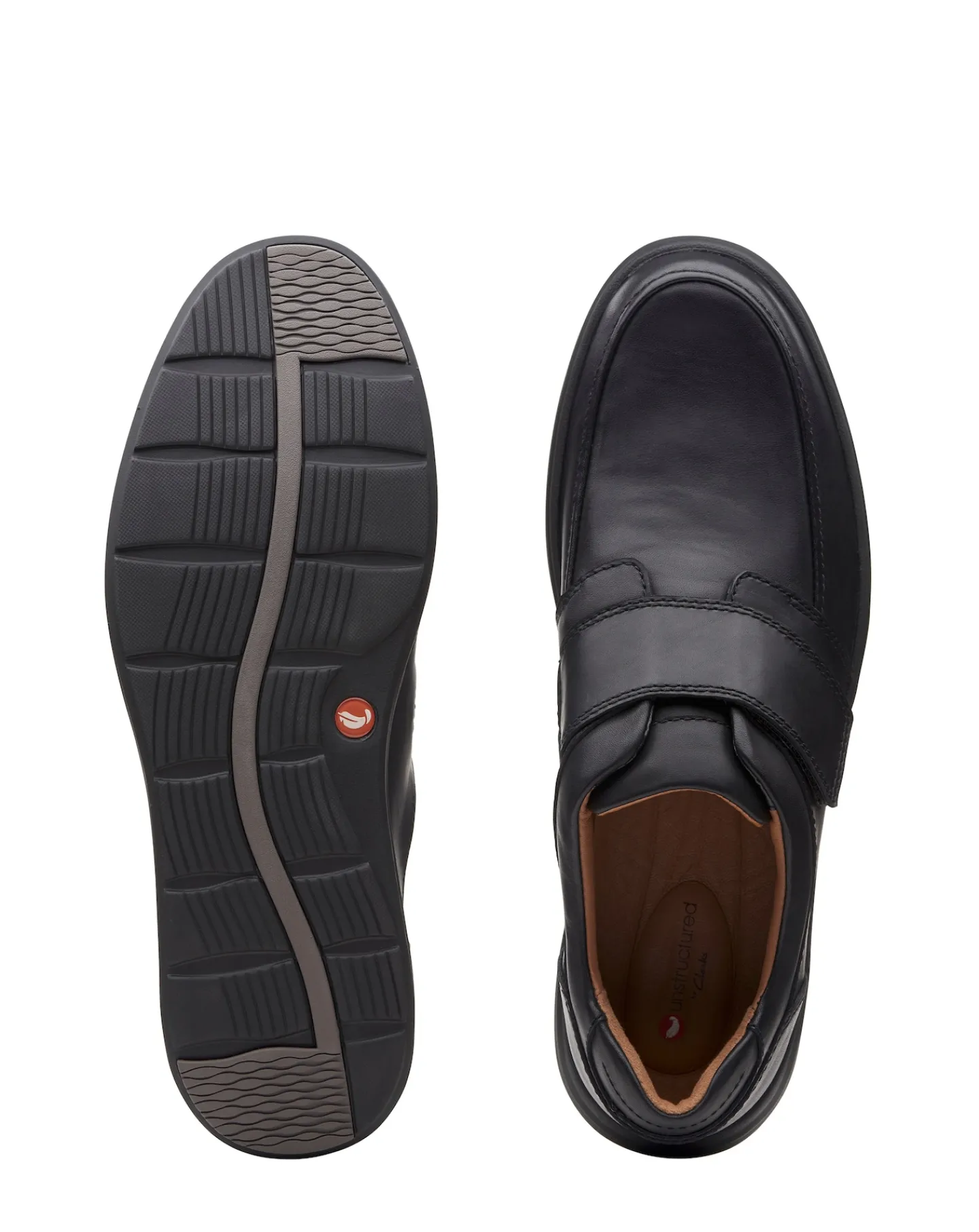 Clarks Un Abode Strap Wide Fit Shoes