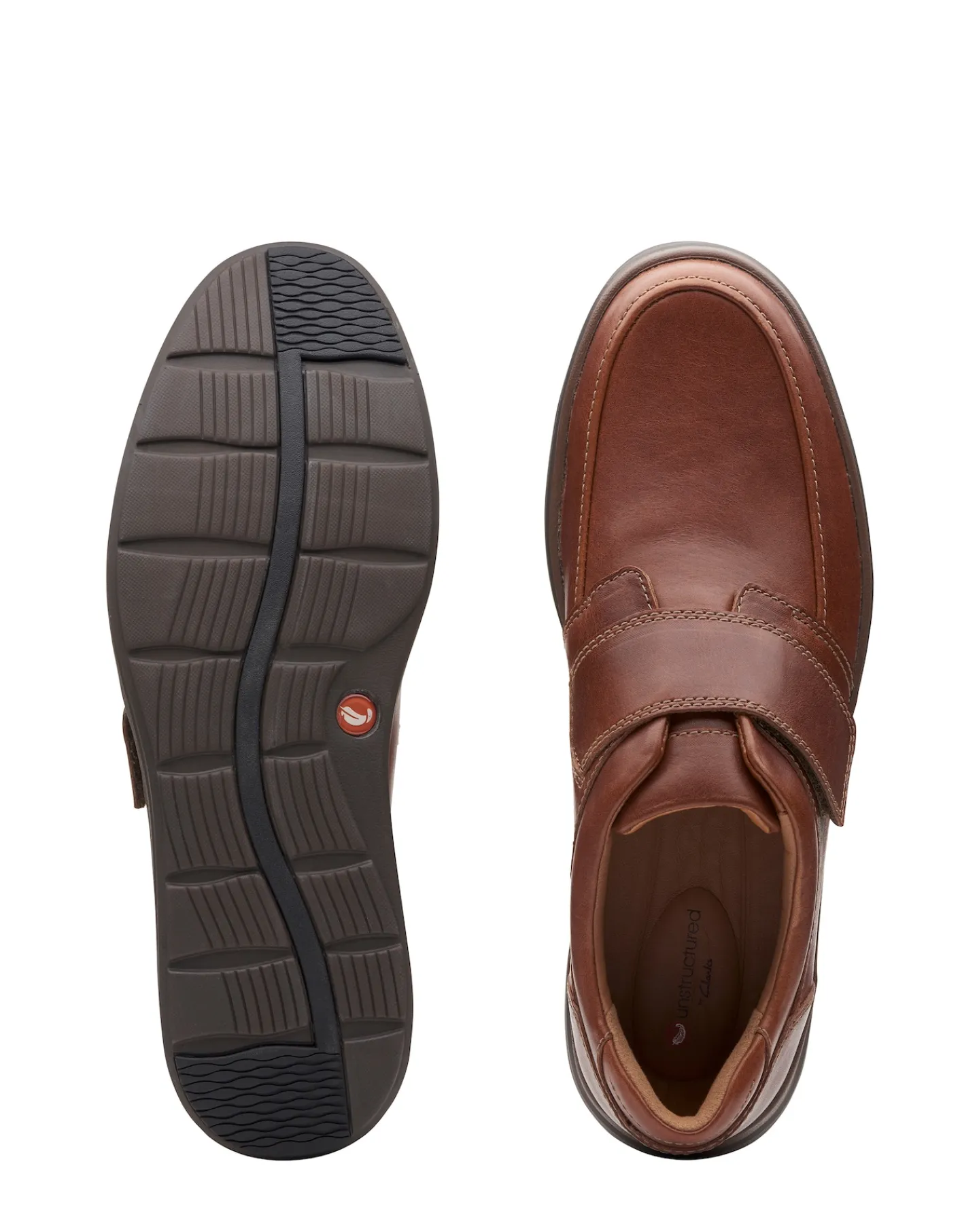 Clarks Un Abode Strap Wide Fit Shoe