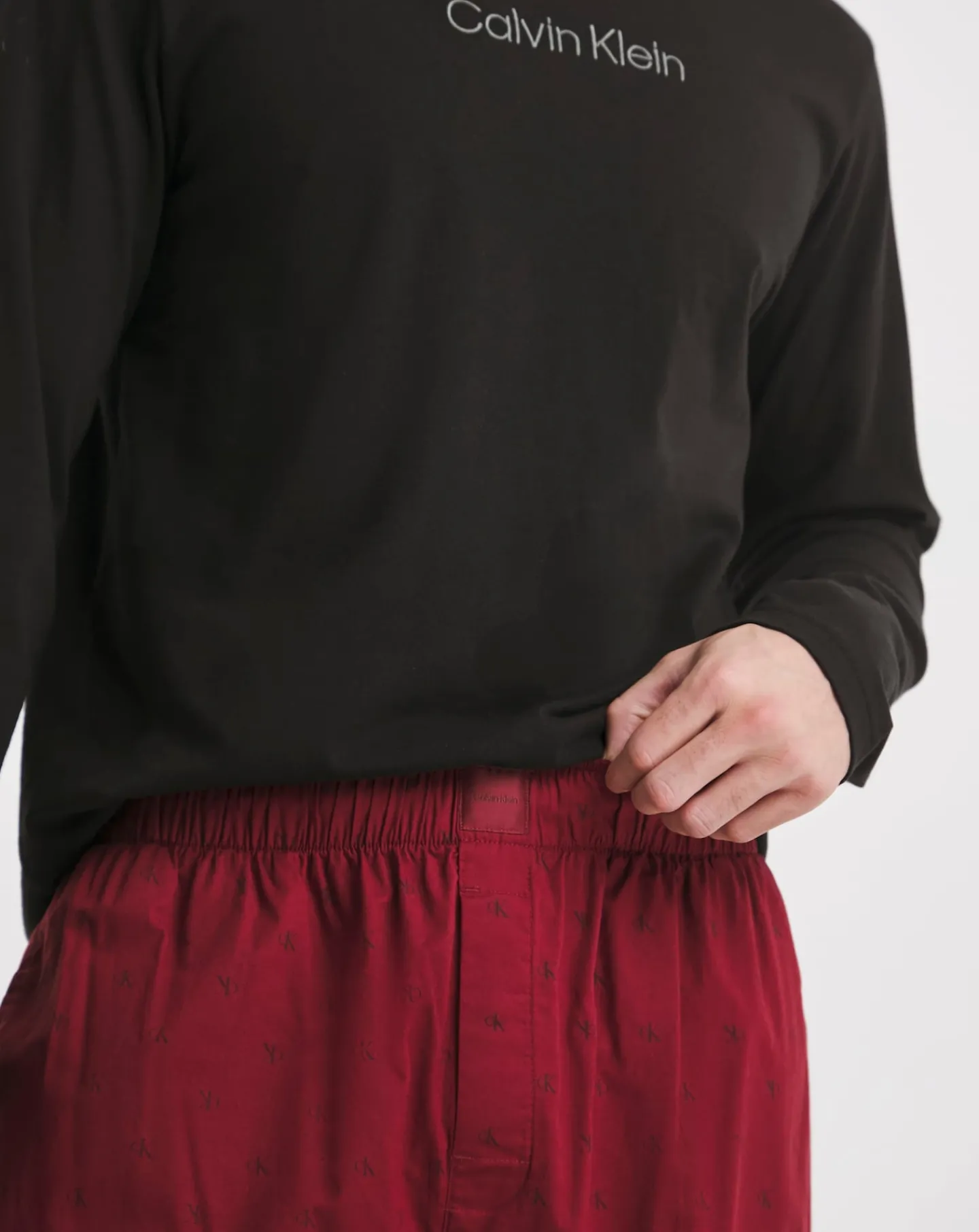 Calvin Klein Clavin Klein Cotton Poplin PJ Set