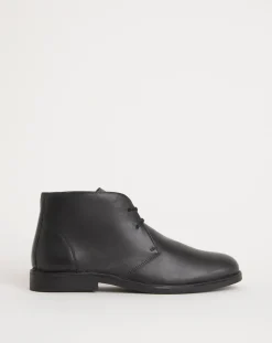 Jacamo Clean Leather Desert Boot Wide