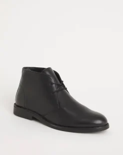 Jacamo Clean Leather Desert Boot Wide
