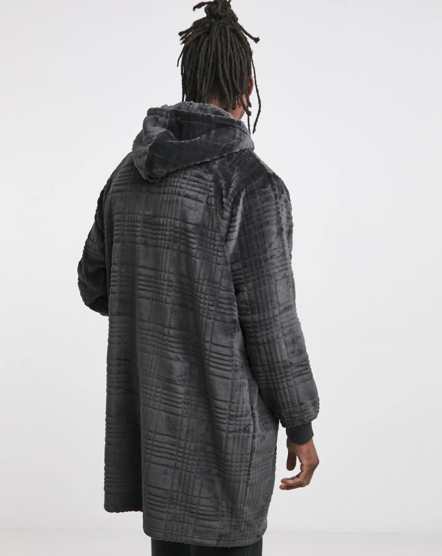 Jacamo Clipped Oversized Hoodie