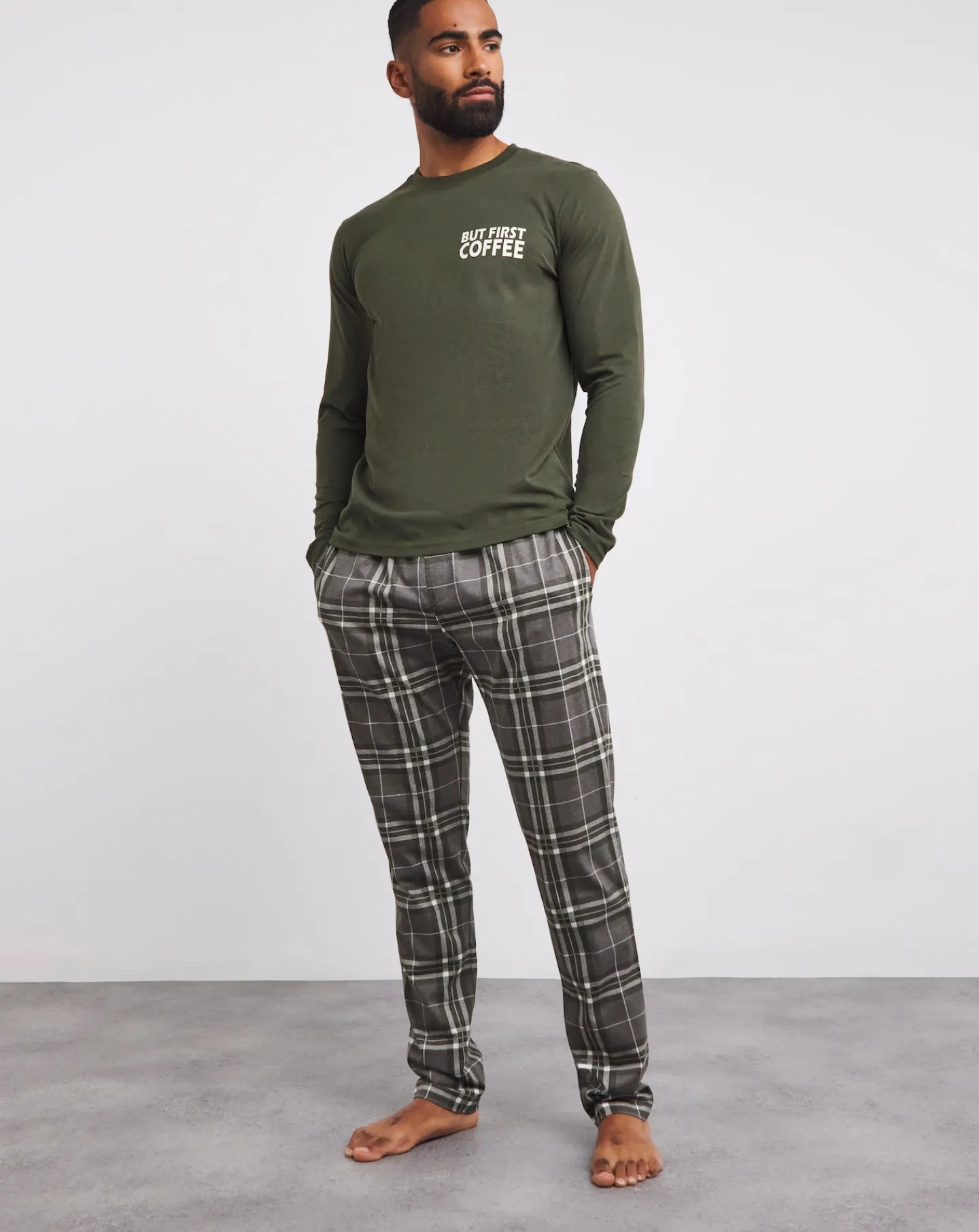 Jacamo Coffee Graphic PJ Set