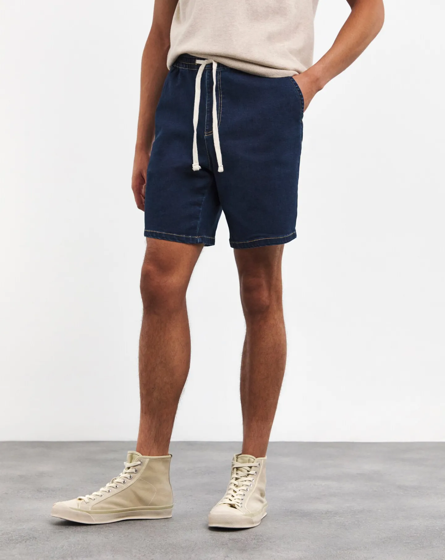 Jacamo Comfort Waistband Denim Short