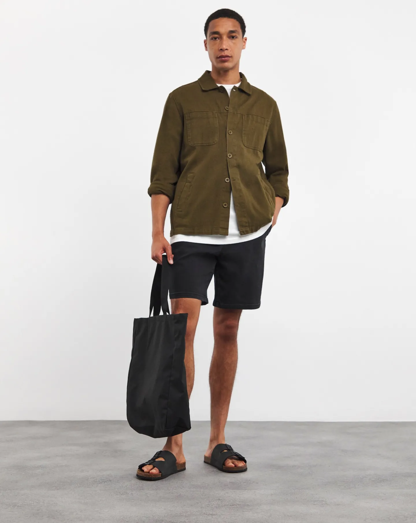 Jacamo Comfort Waistband Denim Short