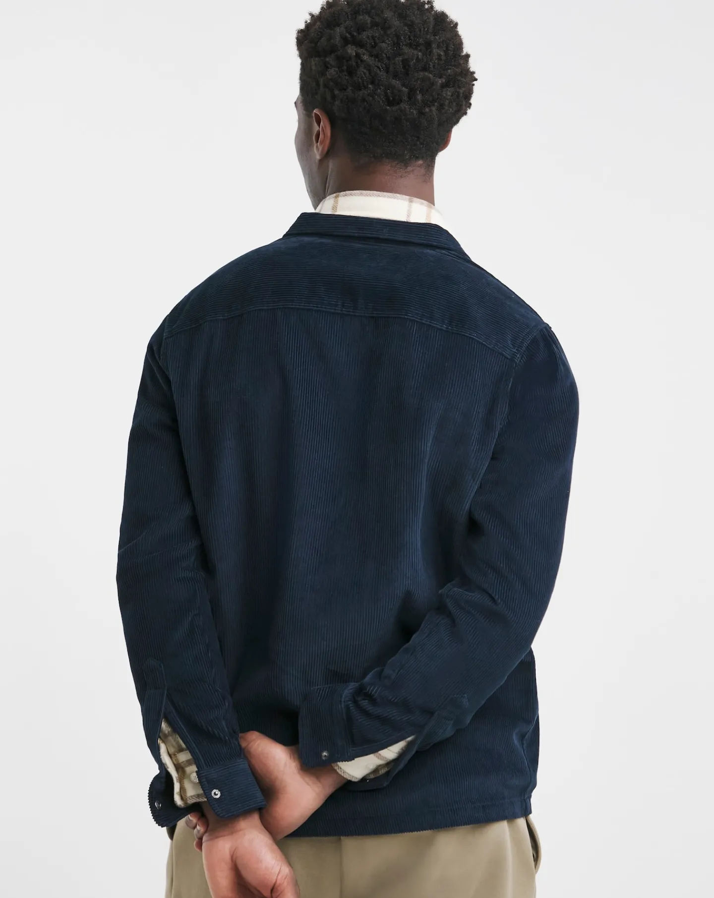 Jacamo Cord Zip Through Overshirt