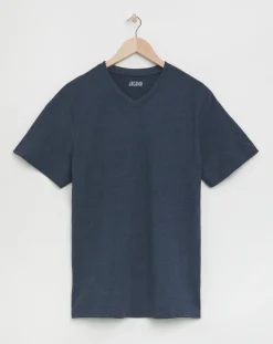Jacamo Core Pure Cotton V Neck T-Shirt