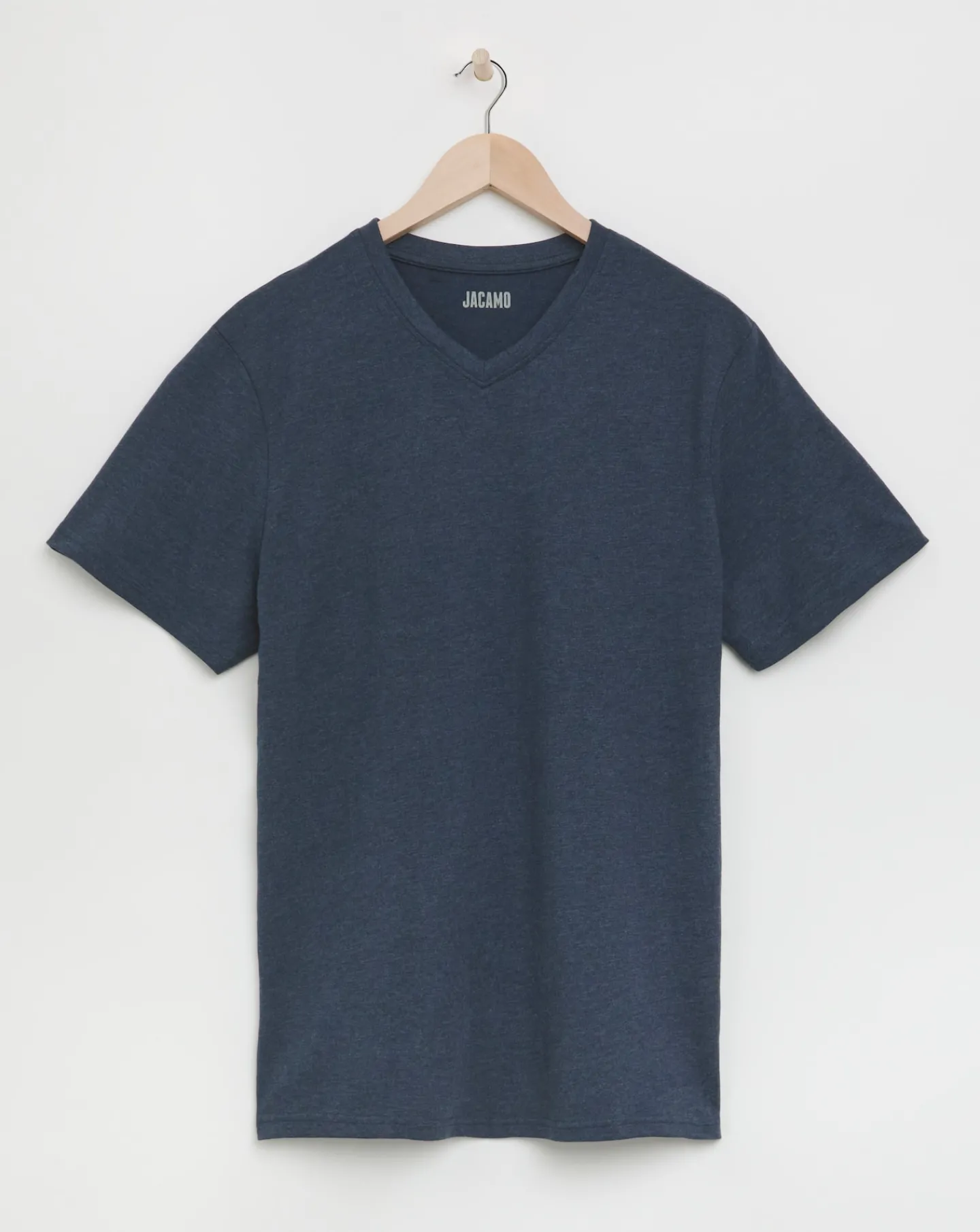 Jacamo Core Pure Cotton V Neck T-Shirt