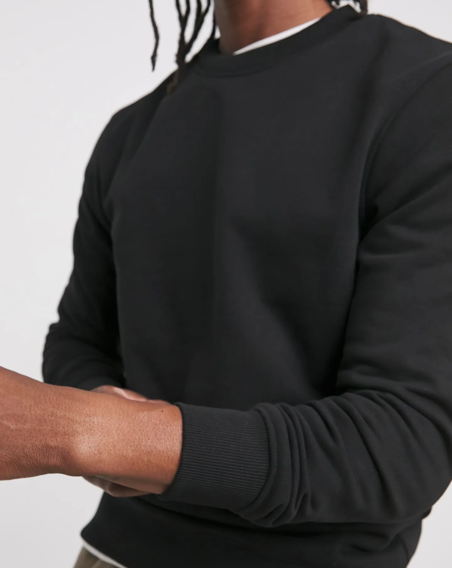 Jacamo Crew Neck Sweatshirt Long