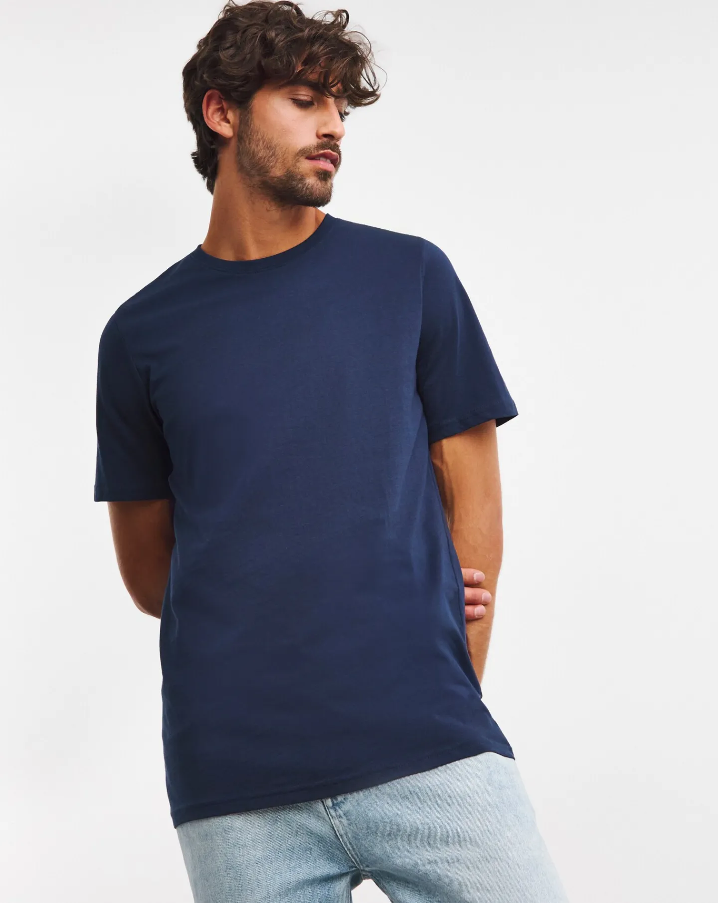 Jacamo Crew Neck T-Shirt Long