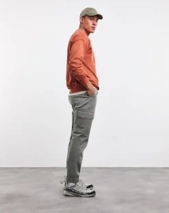 Jacamo Cuffed Garment Dyed Cargo