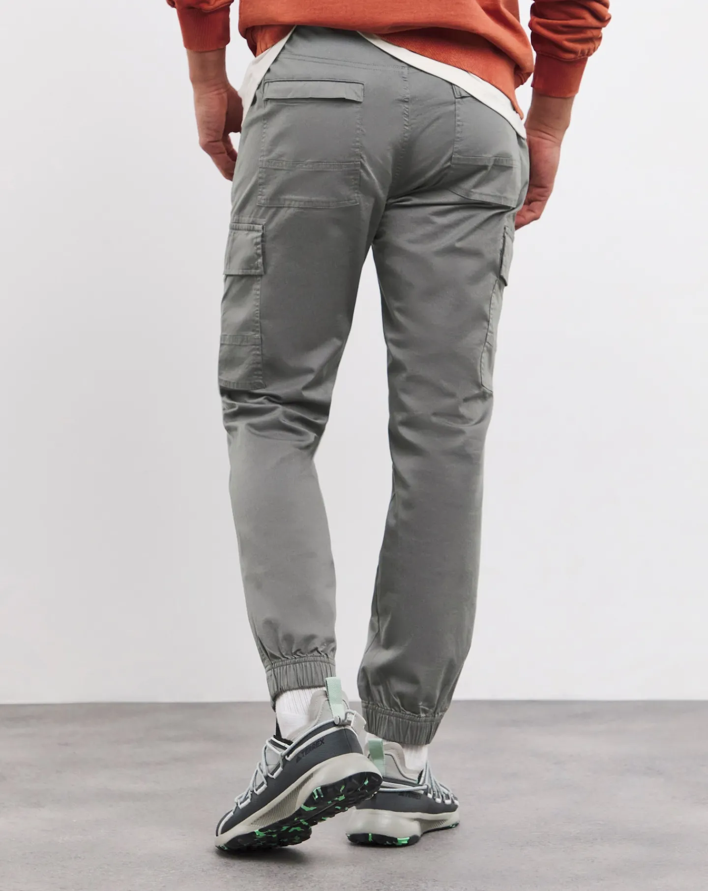 Jacamo Cuffed Garment Dyed Cargo