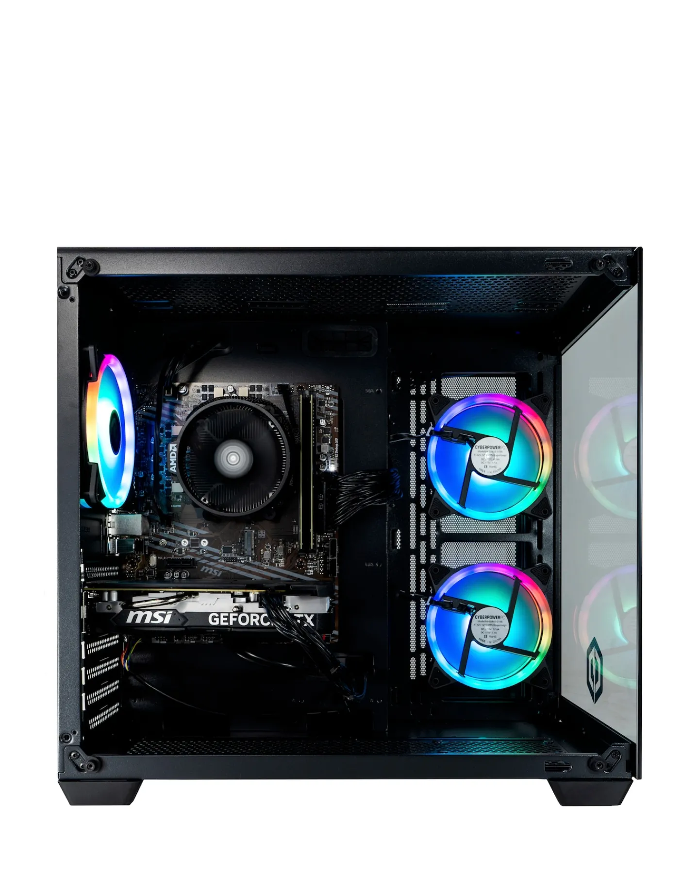 CyberPowerPC Ark AMD Ryzen 5 5500, NVIDIA GeForce RTX 4060 NVMe SSD Bundle