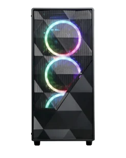 CyberPowerPC Eurus Gaming PC - AMD Ryzen 5 5600G 8GB RAM 500GB NVMe SSD