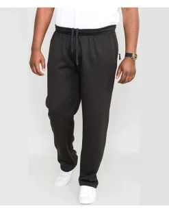 D555 Albert Heavy Weight Jogging Bottom With Open Hem & Zipper Pockets