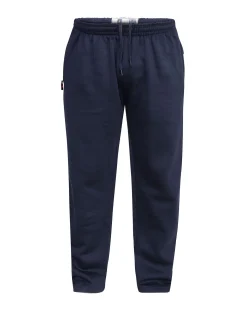 D555 Albert Heavy Weight Jogging Bottom With Open Hem & Zipper Pockets