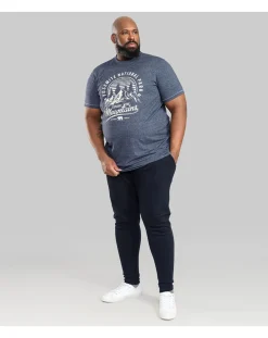 D555 Brandon Cuffed Jogger With Side And Back Pockets