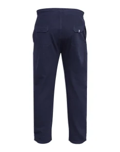 D555 Rory Lightweight Cotton Jogging Bottom With Open Hem & Zipper Pockets