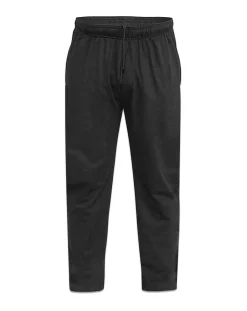 D555 Rory Lightweight Cotton Jogging Bottom With Open Hem & Zipper Pockets