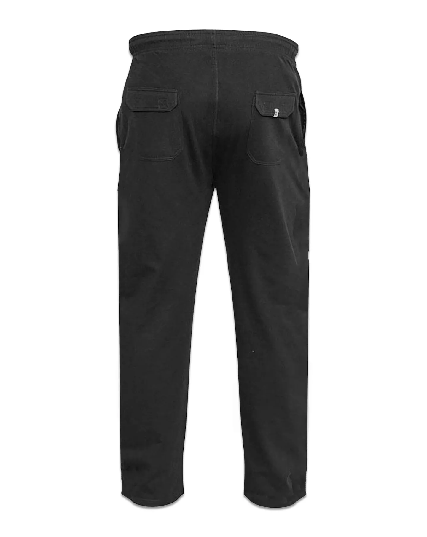 D555 Rory Lightweight Cotton Jogging Bottom With Open Hem & Zipper Pockets