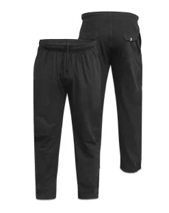 D555 Rory Lightweight Cotton Jogging Bottom With Open Hem & Zipper Pockets
