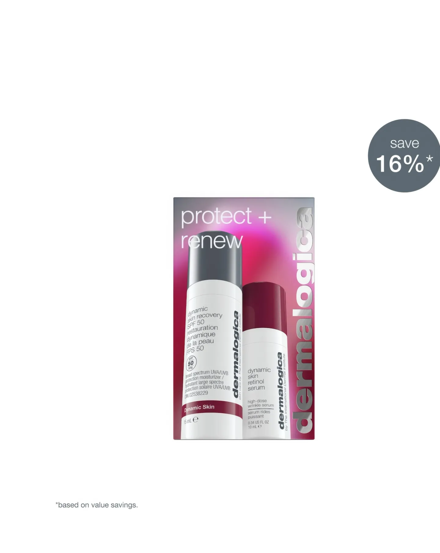 Dermalogica Protect and Renew Gift Set (Worth 65 GBP)
