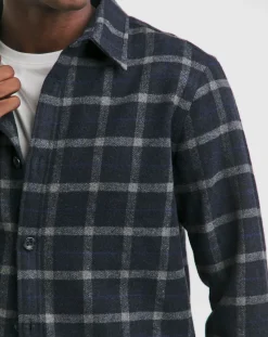 Jacamo Double Pocket Check Overshirt