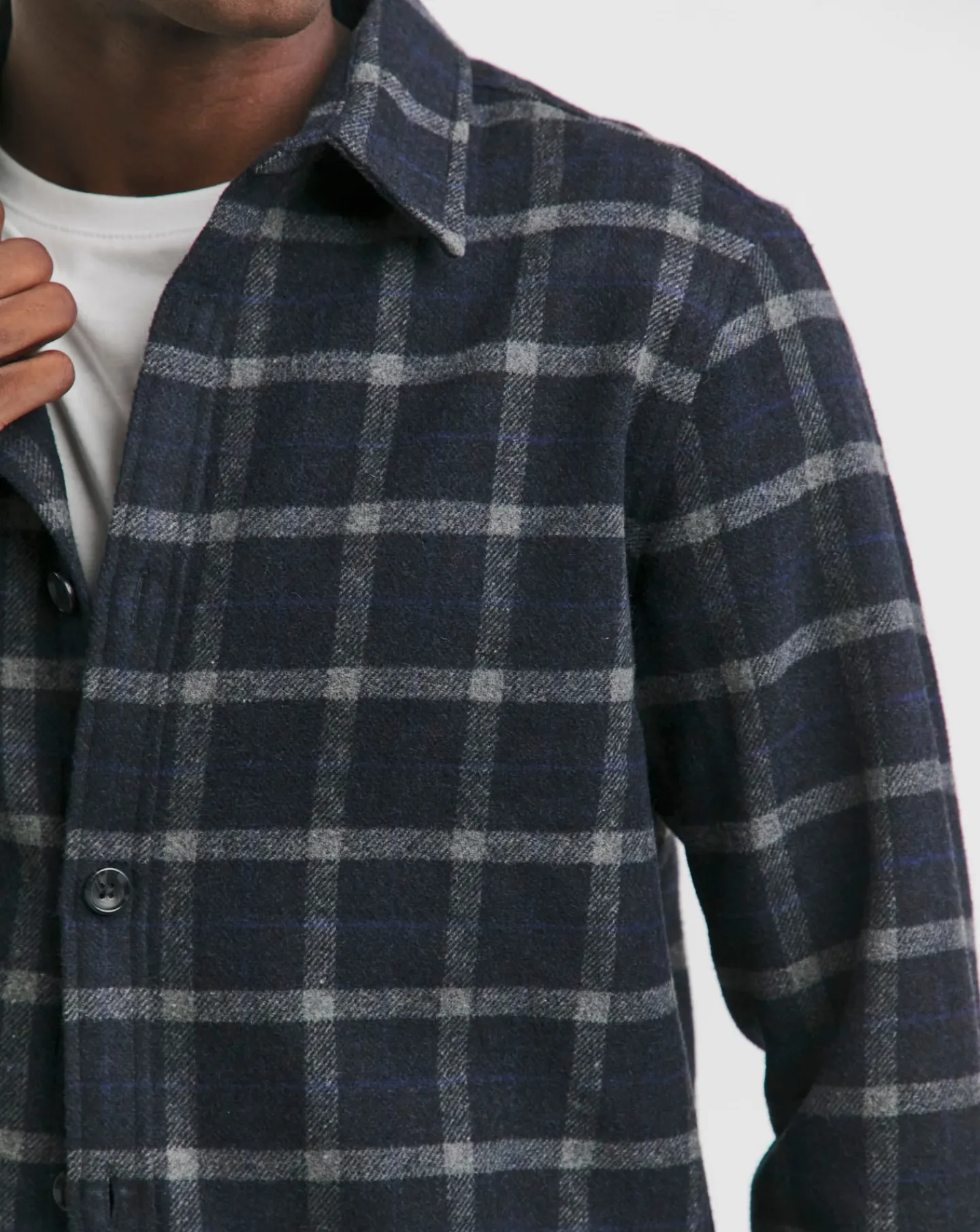 Jacamo Double Pocket Check Overshirt