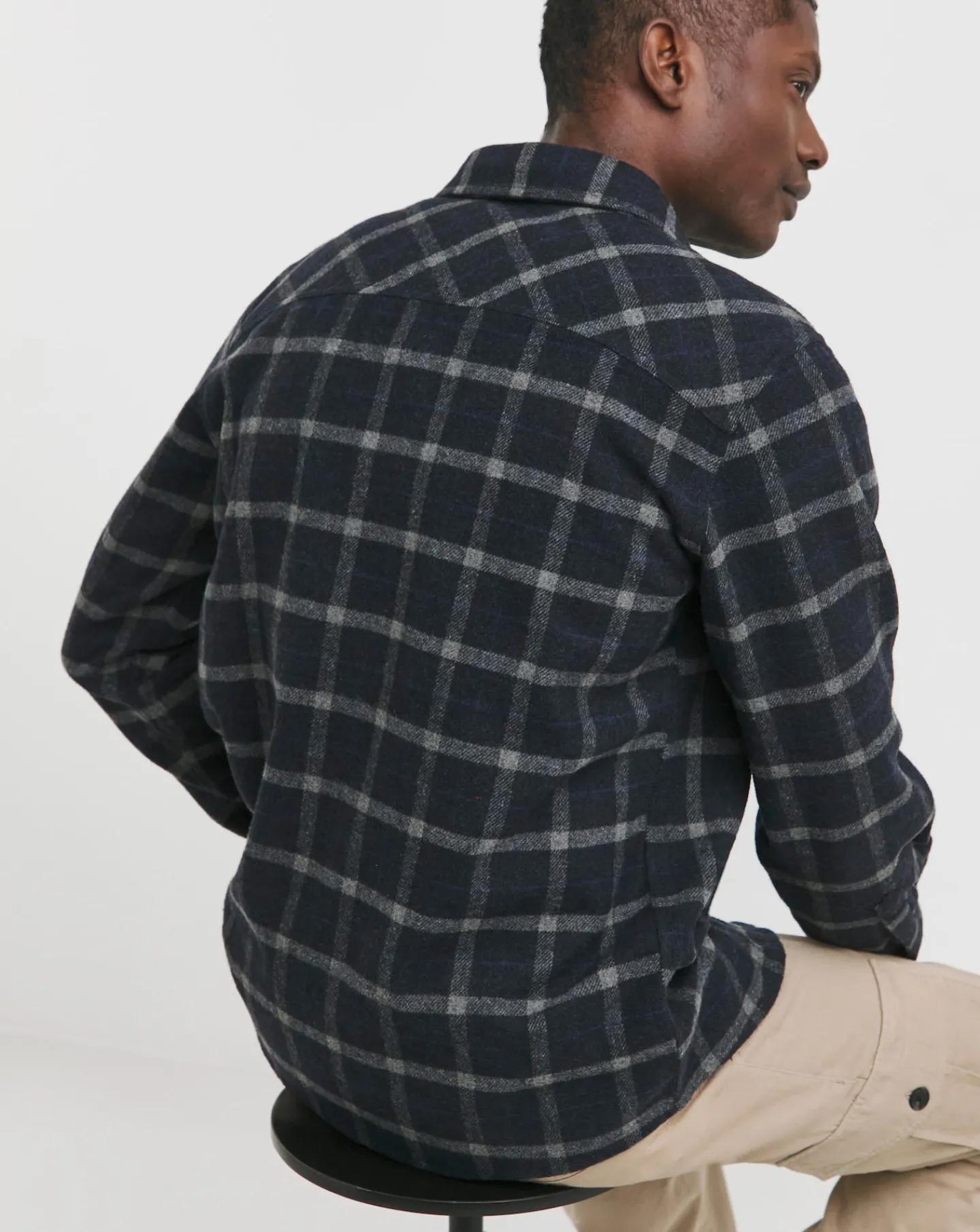Jacamo Double Pocket Check Overshirt