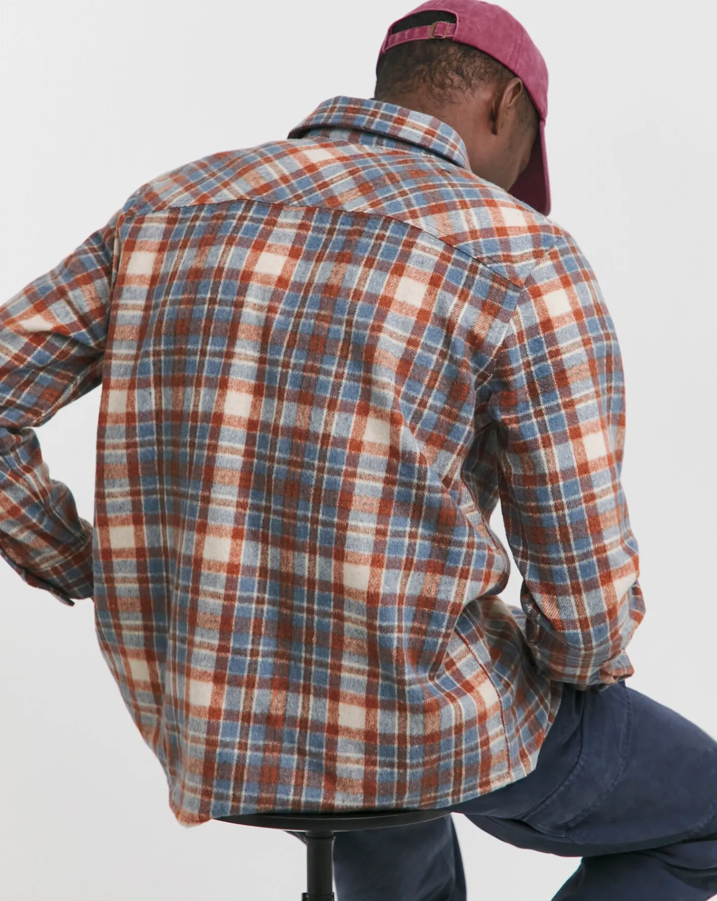Jacamo Double Pocket Check Overshirt