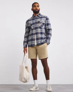 Jacamo Double Pocket Check Overshirt