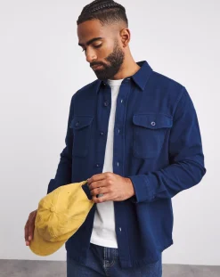 Jacamo Double Pocket Heavy Brushed Flannel Shirt