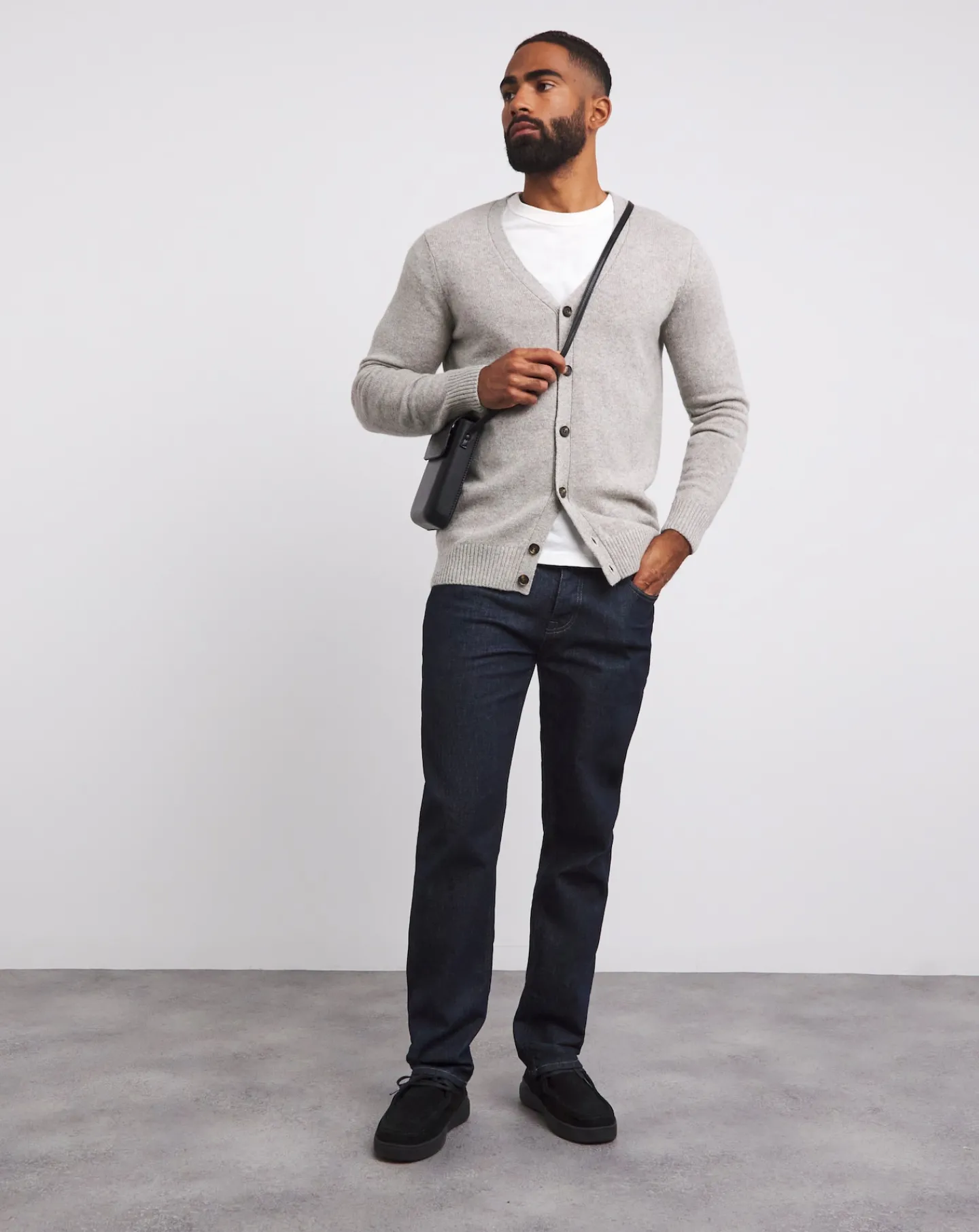 Jacamo Lambswool Cardigan
