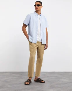 Jacamo Elasticated Drawcord Canvas Trouser
