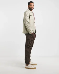 Jacamo Elasticated Waist Cuffed Cargo