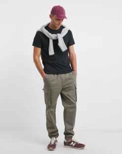 Jacamo Elasticated Waist Cuffed Cargo