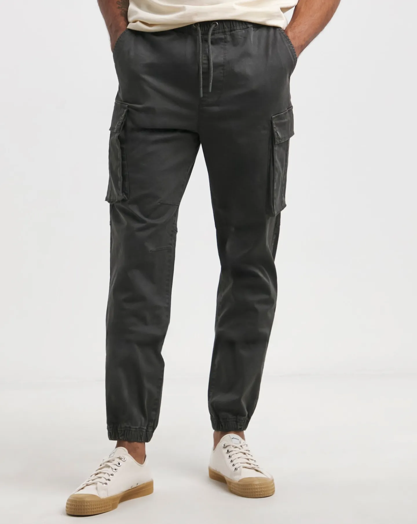 Jacamo Elasticated Waist Cuffed Cargo