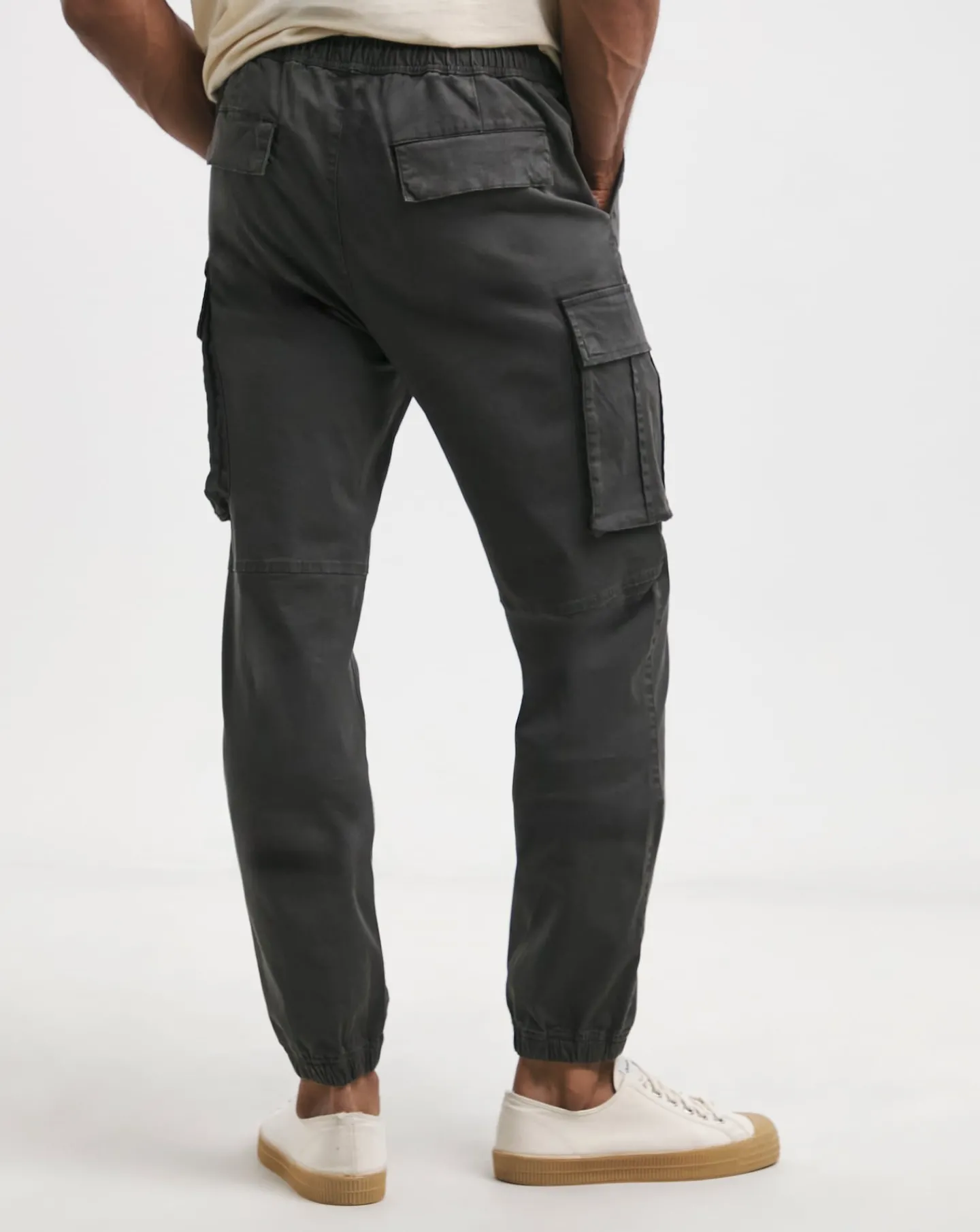 Jacamo Elasticated Waist Cuffed Cargo