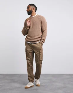 Jacamo Elasticated Waist Cuffed Cargo