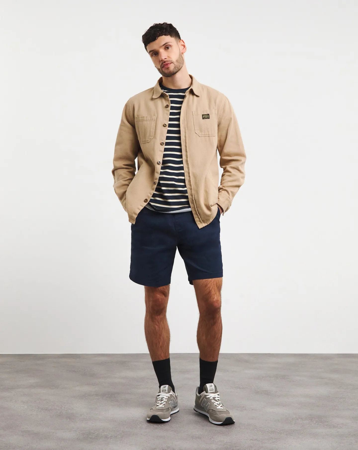 Jacamo Elasticated Waist Dock Short