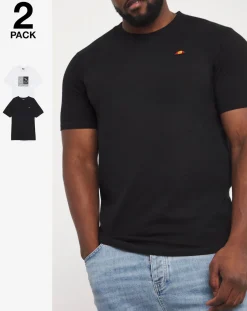 Ellesse Segni 2 Pack T-Shirts