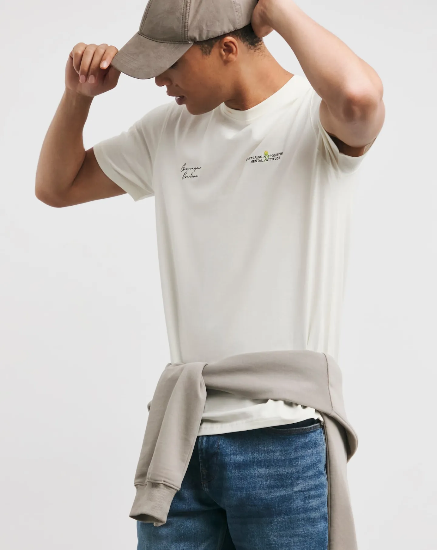 Jacamo Embriodered T-Shirt Long