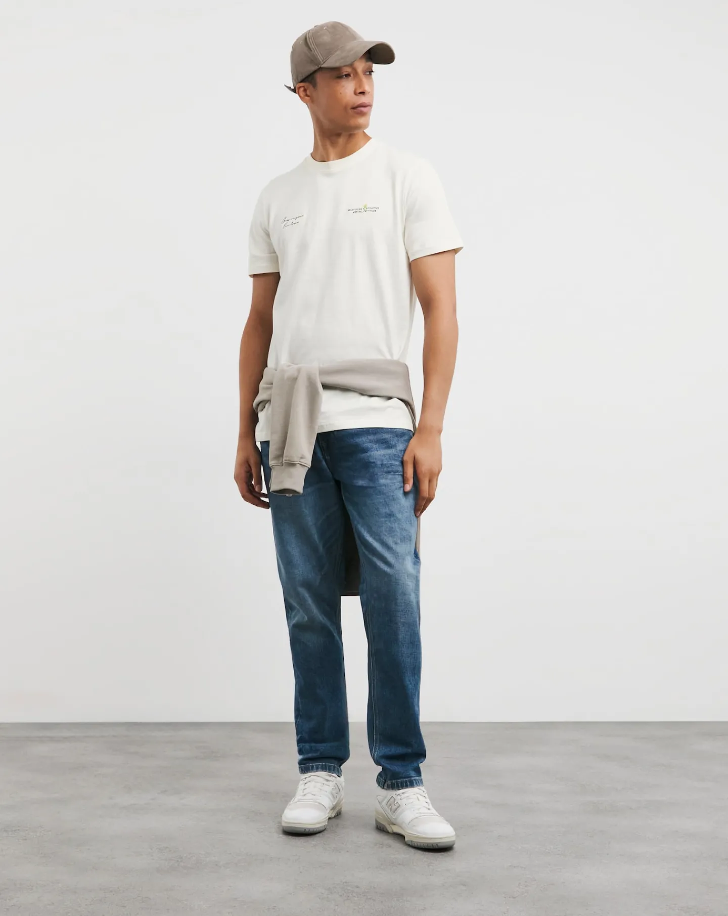 Jacamo Embriodered T-Shirt Long