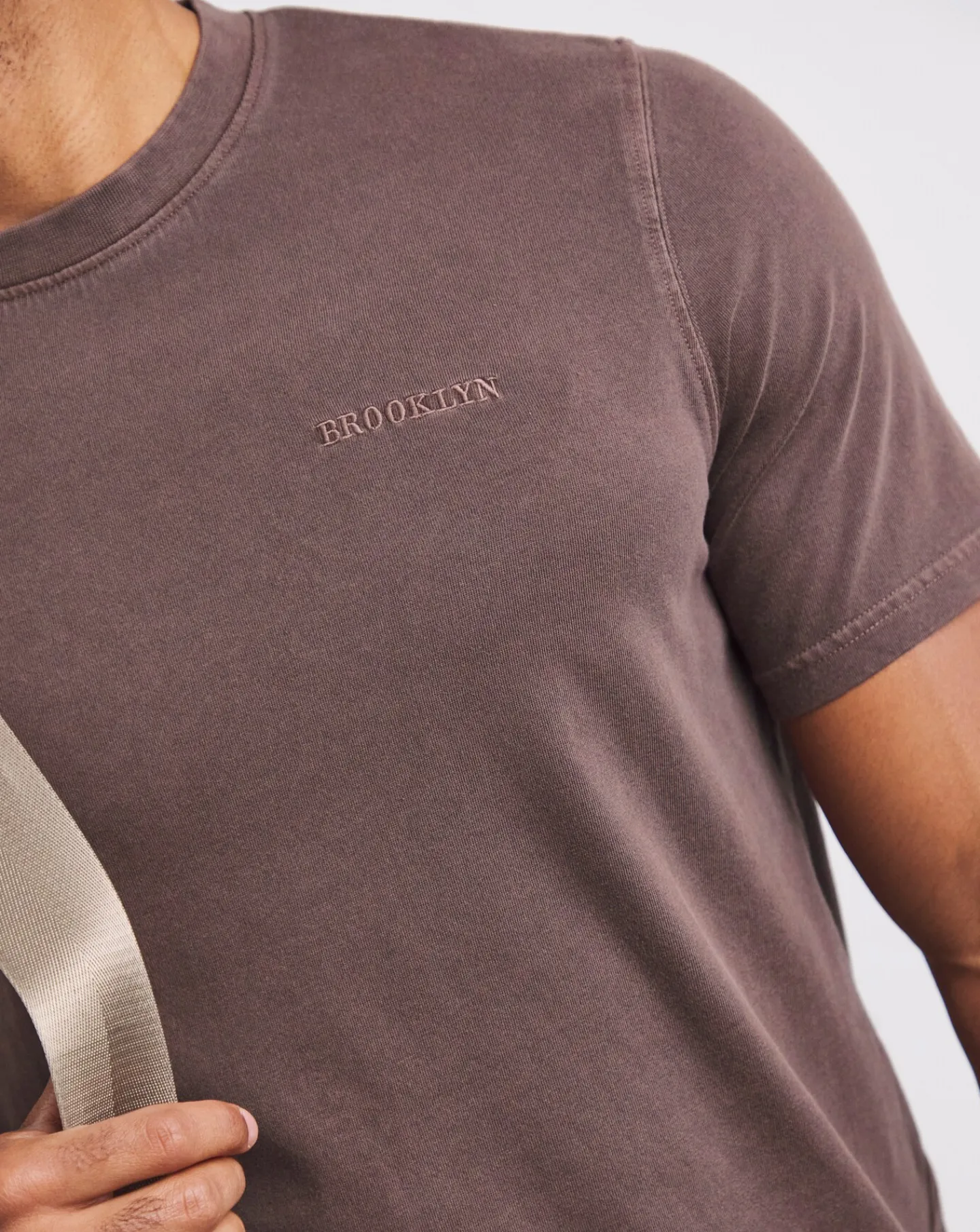 Jacamo Embroidered Dyed Graphic T-Shirt Long