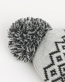 Jacamo Fairisle Bobble Hat