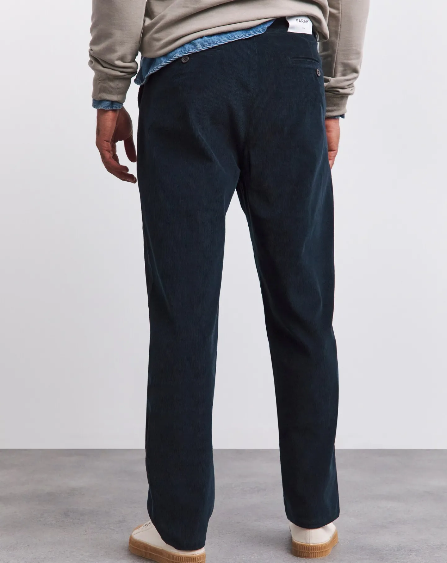 FARAH Norwood Regular Fit Cord Trouser
