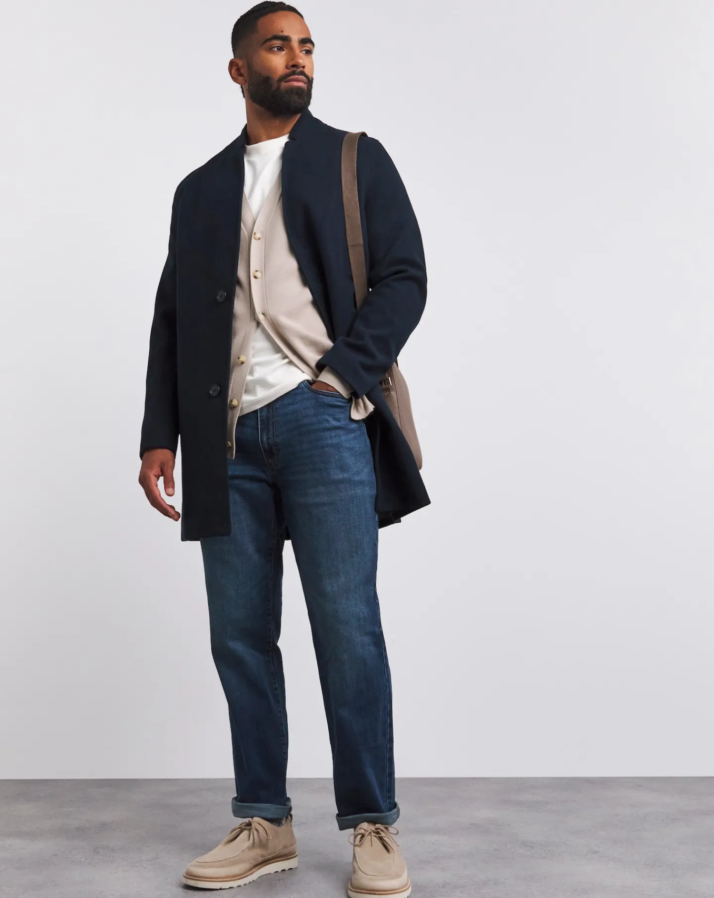 FARAH Norwood Worn Regular Fit Jean
