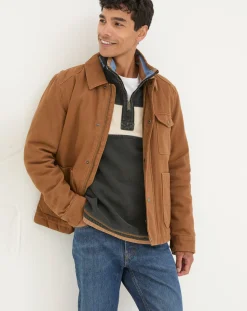 FatFace Brandon Canvas Jacket