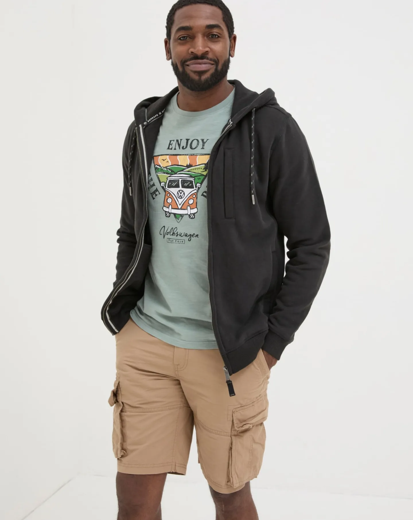 FatFace Brooke Organic Zip Through Hoody